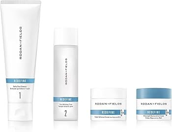 Rodan + Fields Redefine Regimen | Skincare Kit Includes Clay Cleanser, Toner, Triple Defense Crea... | Amazon (US)
