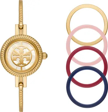 Tory Burch The Reva Bangle Watch Set, 29mm | Nordstrom | Nordstrom