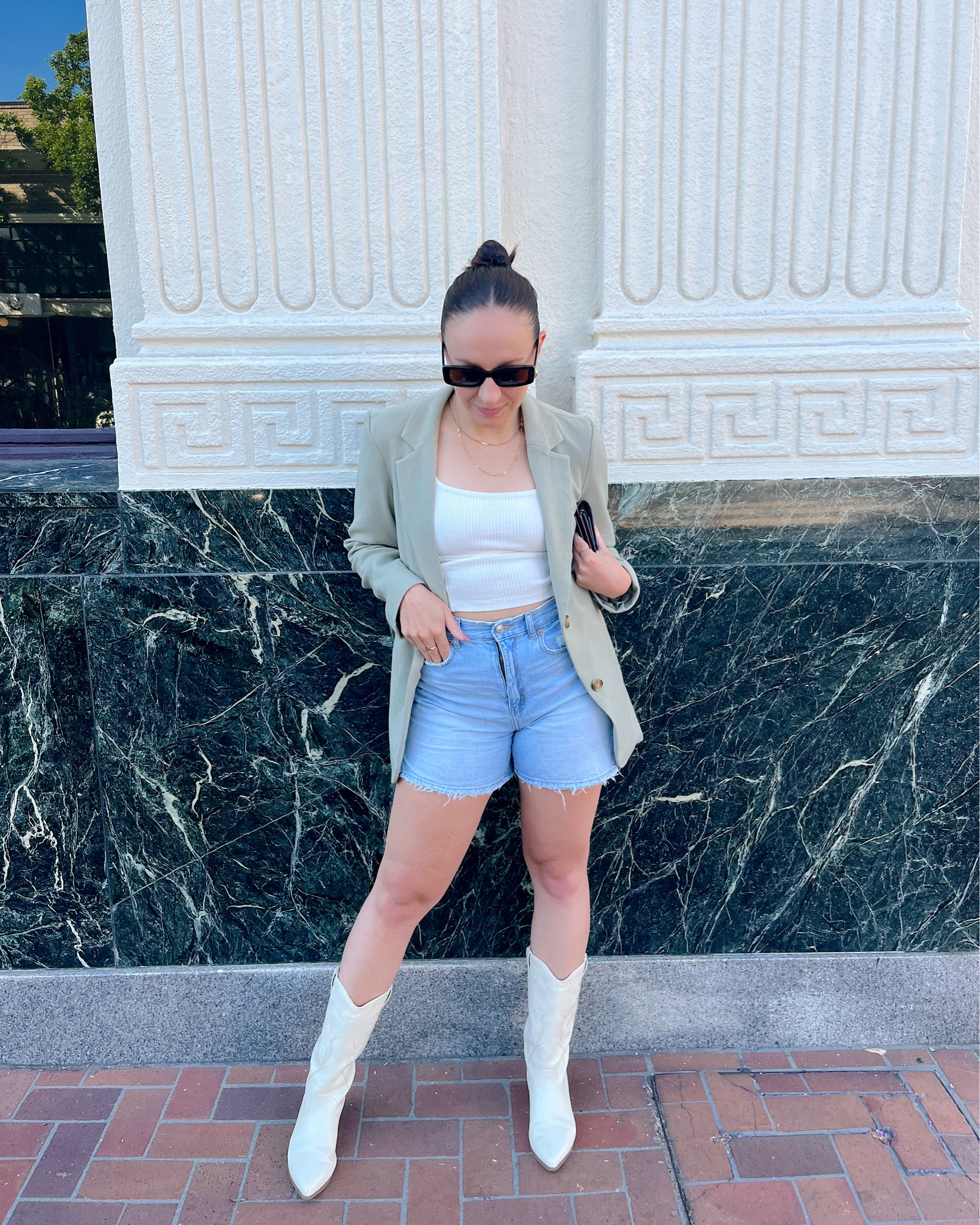 Deff putting this “denim shirts and blazer” combo in my daily ‘fits 