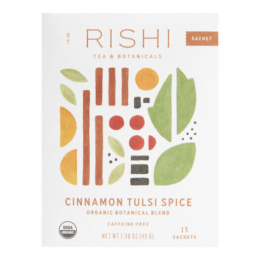 Rishi Cinnamon Tulsi Spice Herbal Tea 15 Count by World Market | World Market