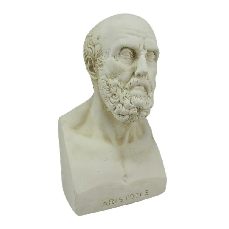 Zeckos Aristotle And Homer Bust Bookends Greek Philosophy | Walmart (US)