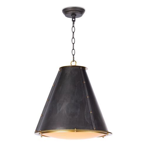 French Maid Small Chandelier, Black | One Kings Lane