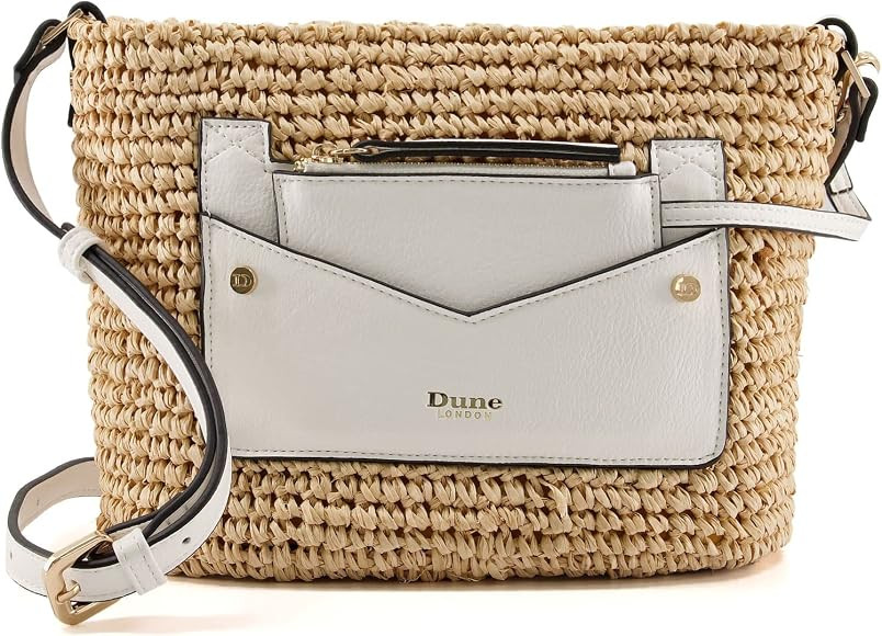 Dune DAVENPORTE Small Raffia Crossbody Bag | Amazon (UK)