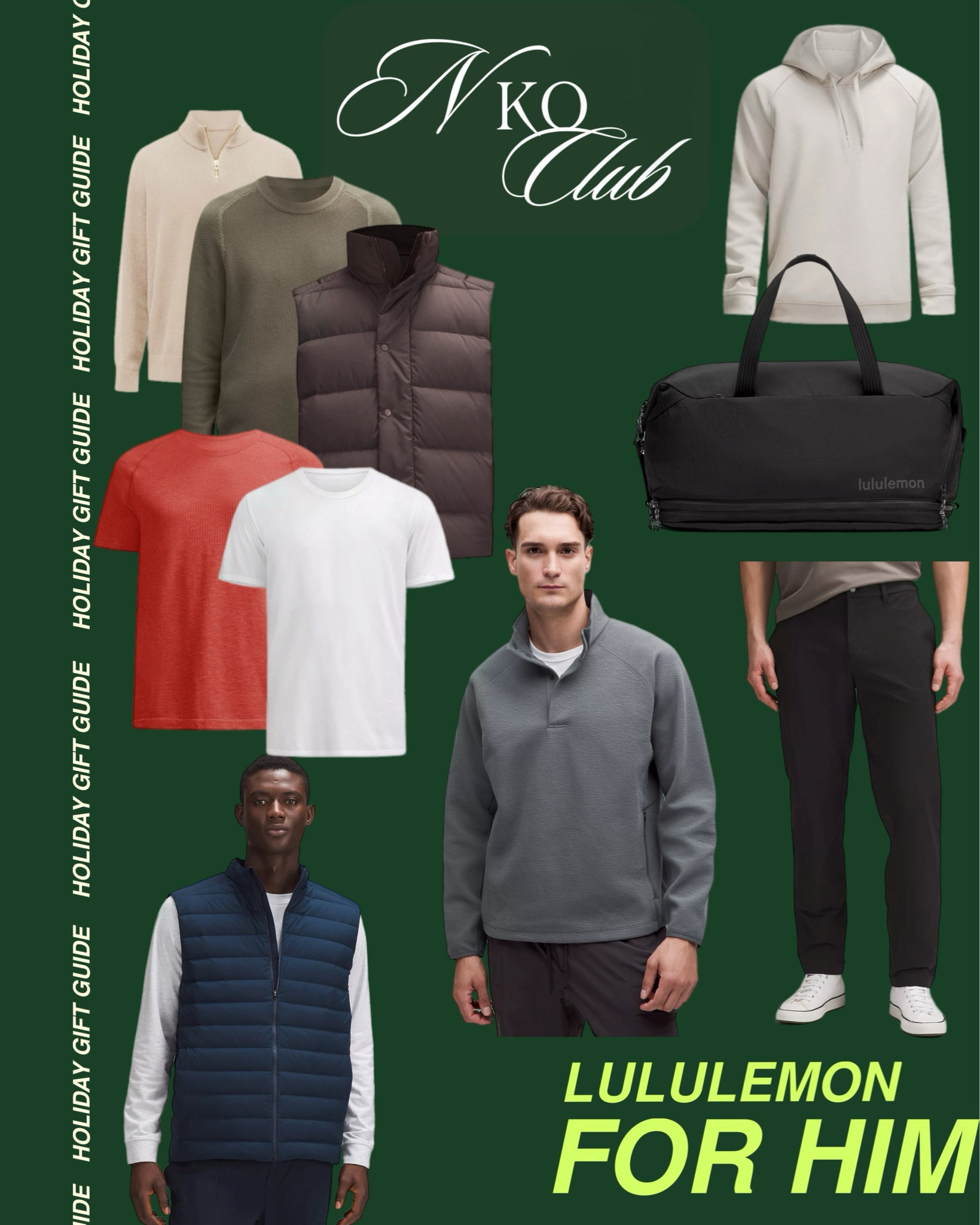 Lululemon for him! 

#LTKHoliday #LTKCyberWeek #LTKGiftGuide