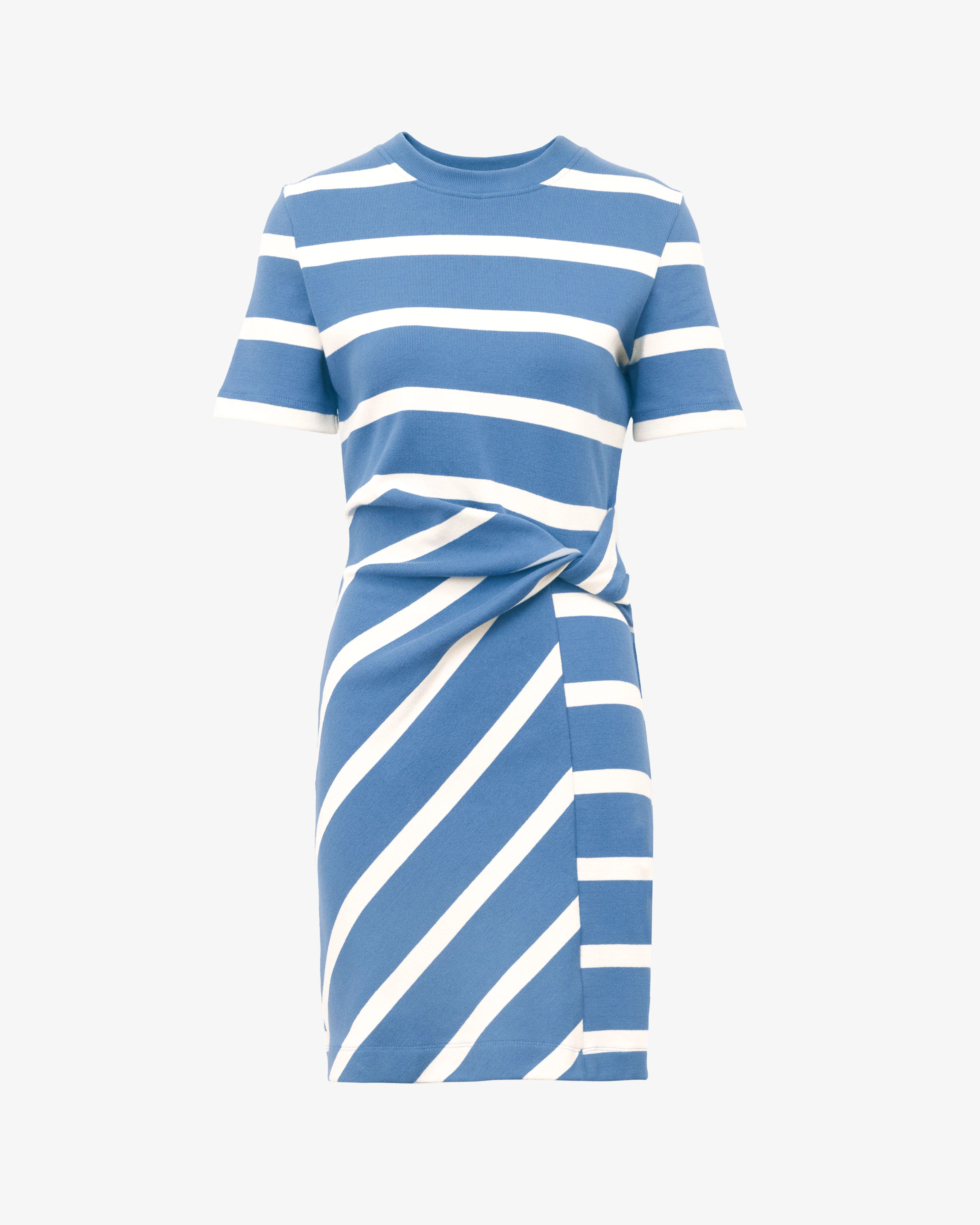 Short Striped Cody Dress | Tanya Taylor
