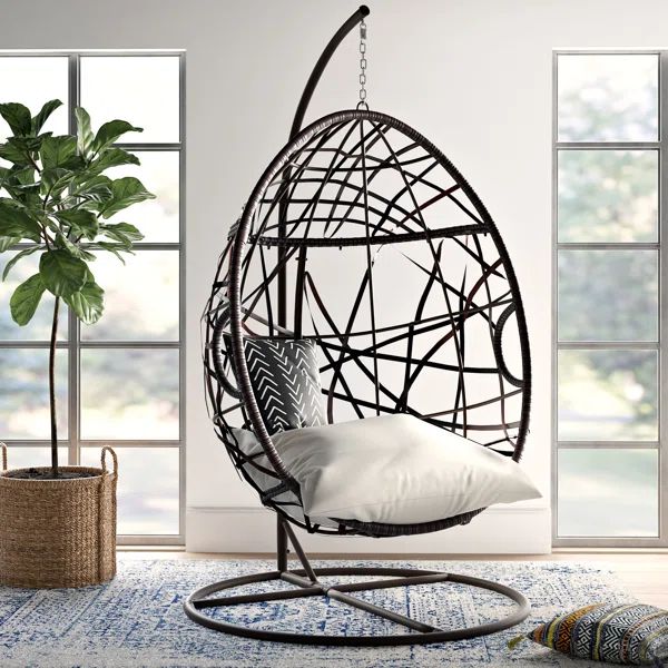 Destiny Tear Drop Swing Chair with Stand | Wayfair North America