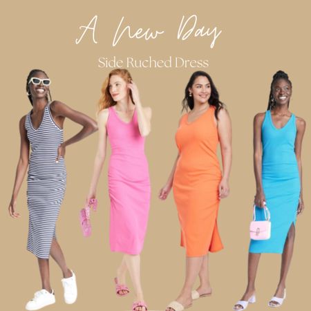 A New Day Side Ruched Dress ✨ 30% off this week at Target! Under $16 & available in 5 colors!

#LTKsalealert #LTKstyletip #LTKFind