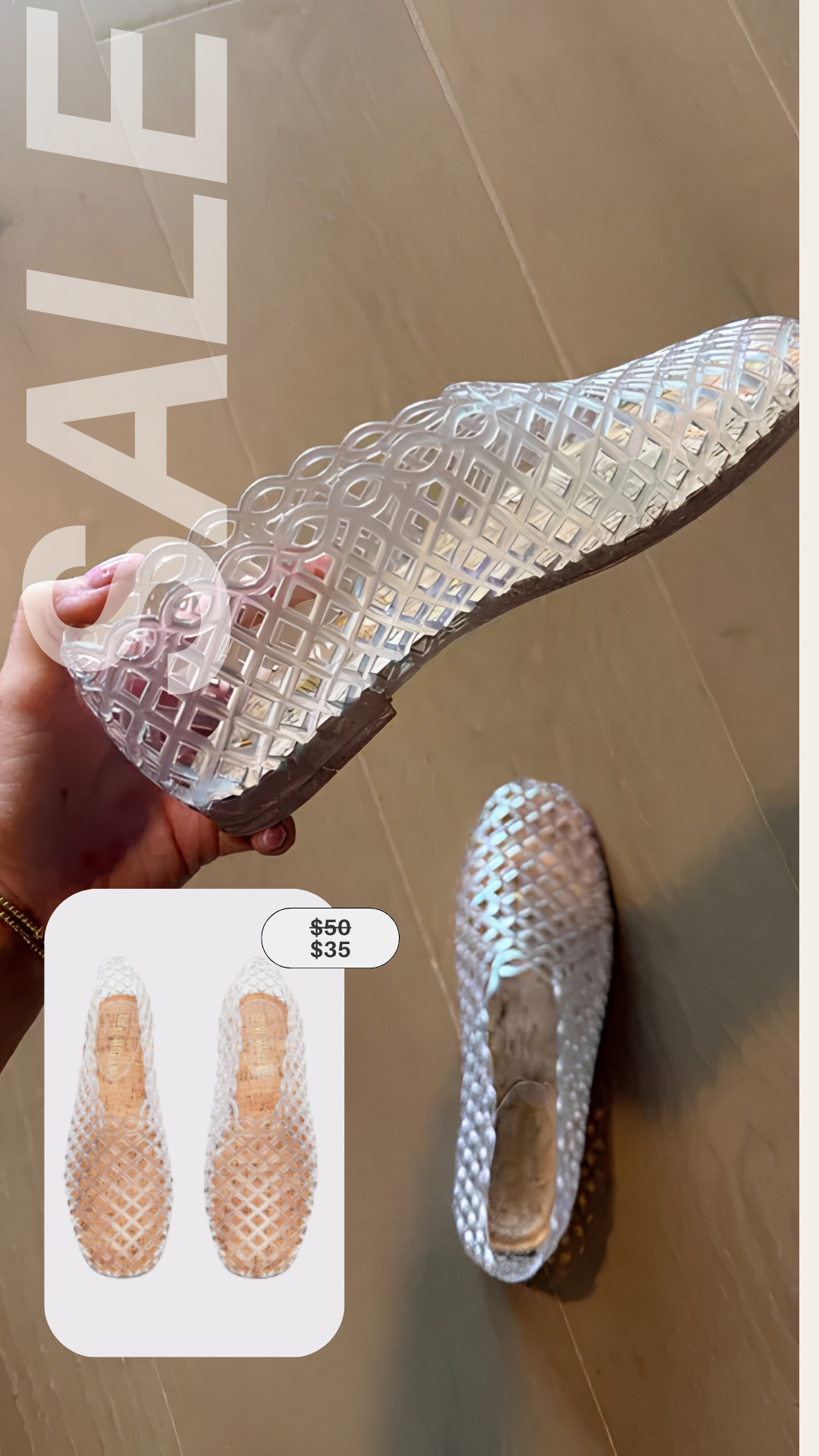 these viral jelly shoes are on major sale with code: SUMMER 🩷

sale alert, jelly shoes, shoe crush, flats, summer sandals, michele jaliene 

 #LTKSaleAlert