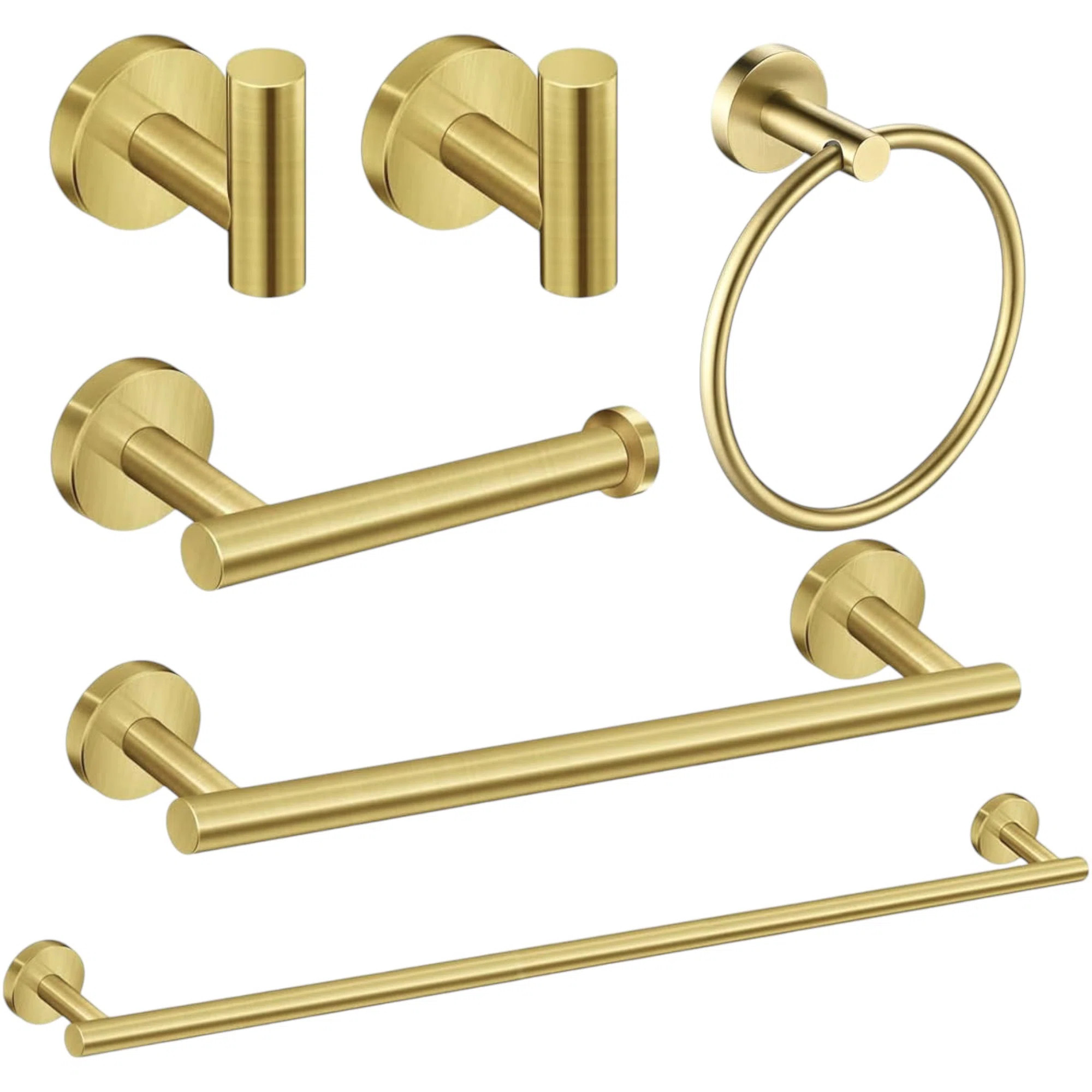 2 Wall Towel Rack THG08BG | Wayfair North America