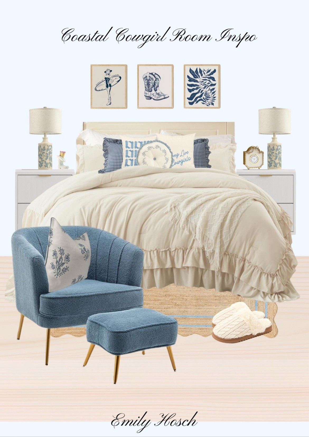 Coastal Cowgirl Bedroom Inspo

Home gifts  decor gifts  trendy. Teen bedroom  guest bed  Coastal Cowgirl  bedroom inspo  coastal decor  light blue room  beach bedroom  aesthetic rooms  decor  ruffle minimalist bedding  circle pillows  chair and ottoman  slippers  rugs  lamps  coquette coastal  baby blue decor  aesthetic  wall art  art prints  emilyhosch

#LTKHome #LTKSaleAlert #LTKStyleTip

#LTKFindsUnder100 #LTKHome #LTKGiftGuide