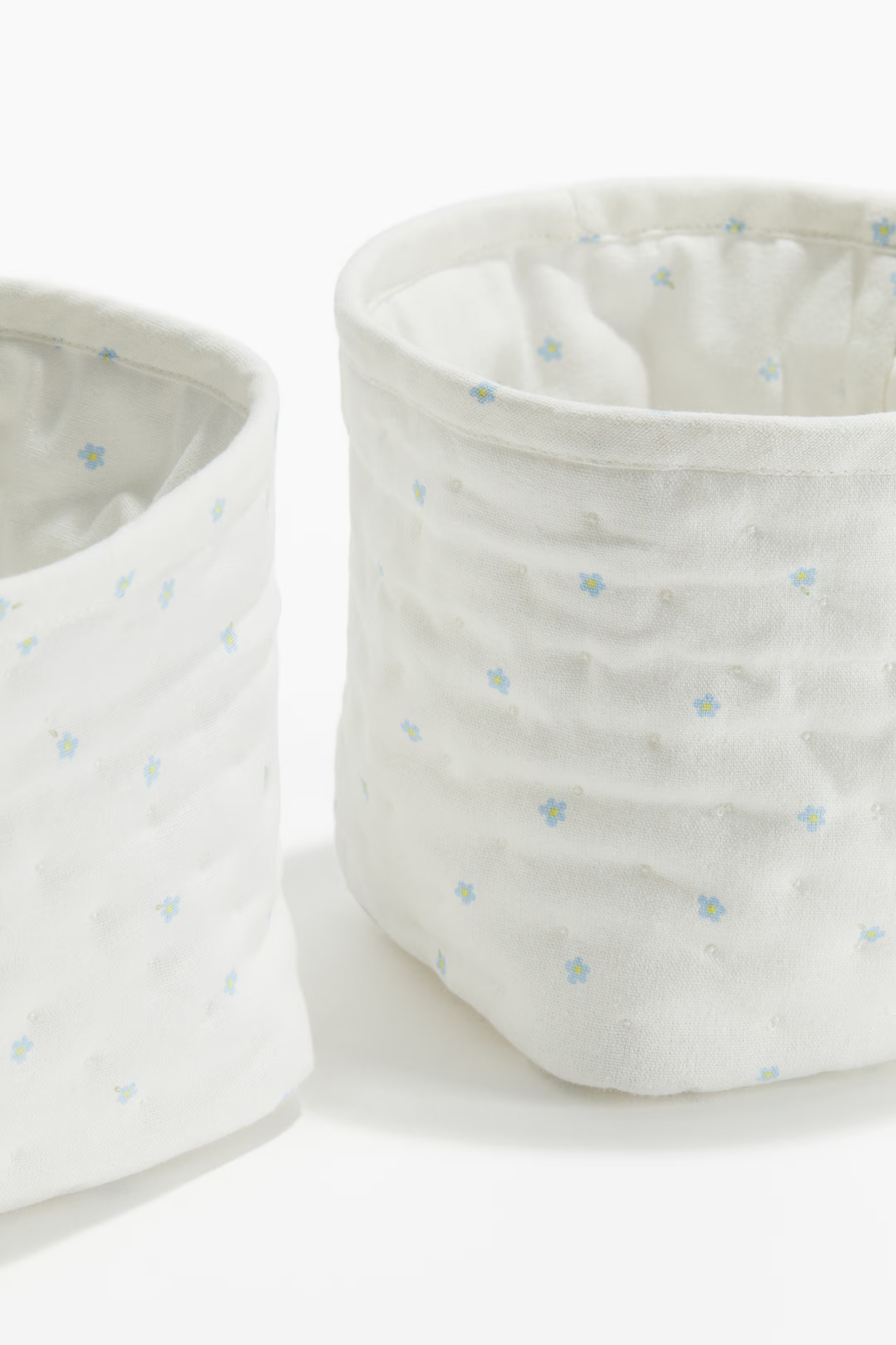 2er-Pack Gesteppte Aufbewahrungskörbe | H&M (DE, AT, CH, NL, FI)