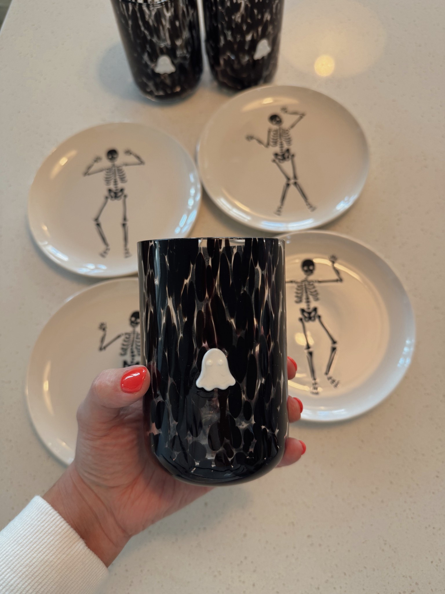 Look for less Halloween glassware + plates 👻 🎃 💀

#LTKSeasonal #LTKSaleAlert