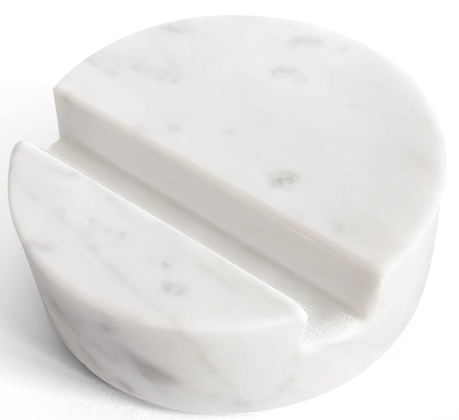 fashciaga Luxurious Marble Cell Phone Stand Holder for Cellphone Tablet On Desk, Countertop, Tabl... | Amazon (US)