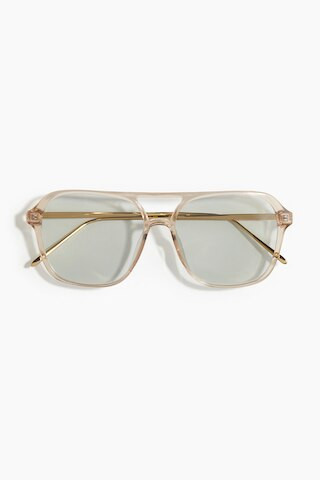 H & M - Polarized Sunglasses - Light Beige/Gold-Colored | H&M (US + CA)