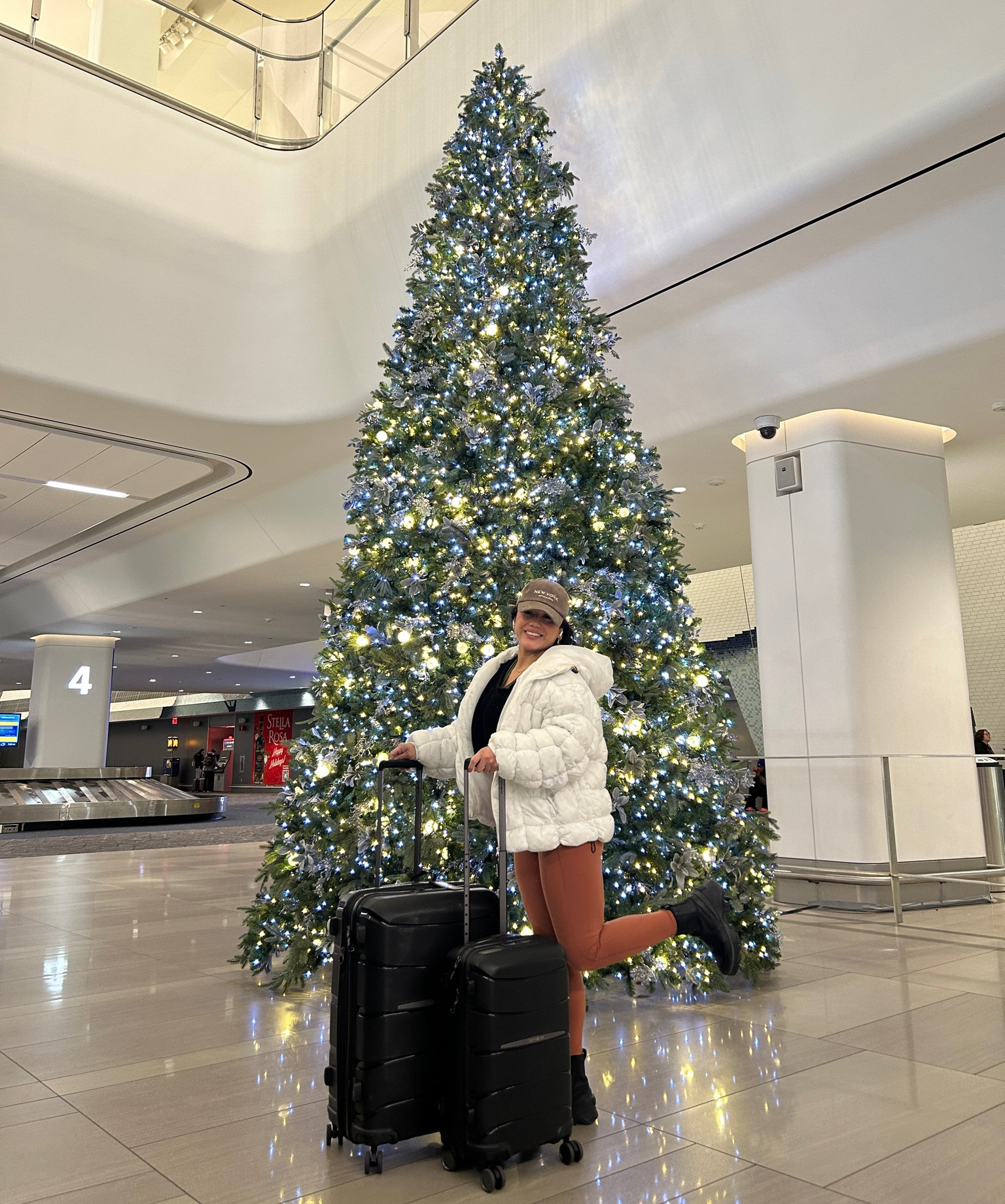 New York or Nowhere… traveling with my favorite luggage 🧳  

#LTKGiftGuide #LTKitbag #LTKtravel