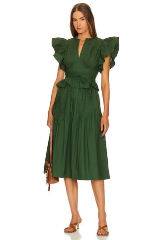 Ulla Johnson Florence Dress in Juniper from Revolve.com | Revolve Clothing (Global)