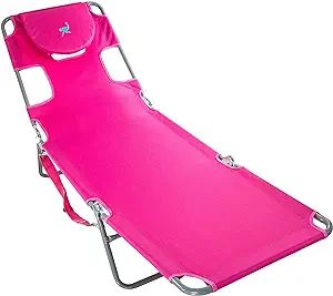 Ostrich 72" x 22" Chaise Lounge Portable Lightweight Reclining Lounger, Outdoor Patio Beach Lawn ... | Amazon (US)