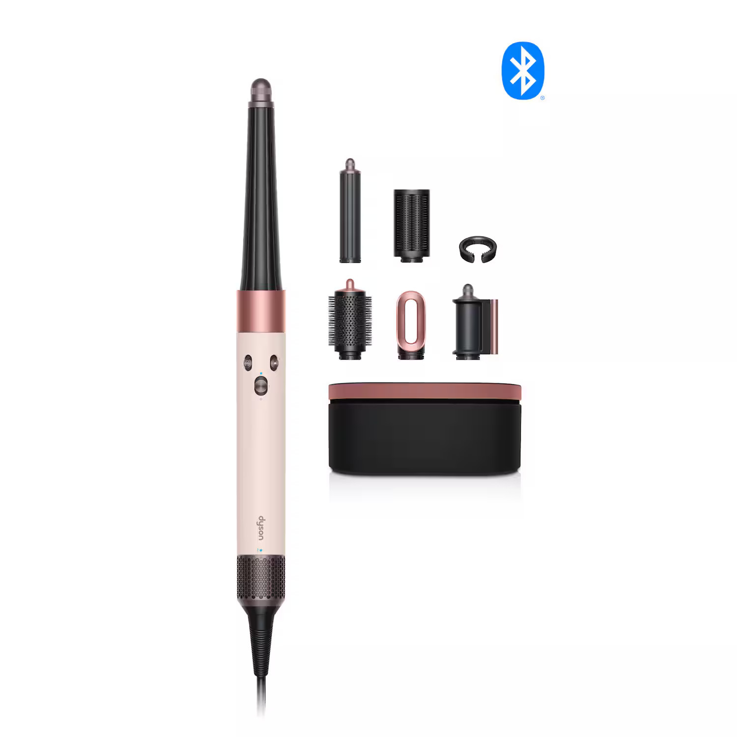 Dyson - Airwrap i.d. Multi-Styler for Straight+Wavy Hair - Ceramic Pink/Rose Gold | Best Buy U.S.