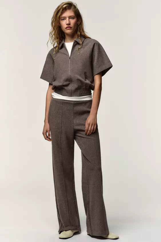 SHORT SLEEVE SOFT GILET | Zara UK