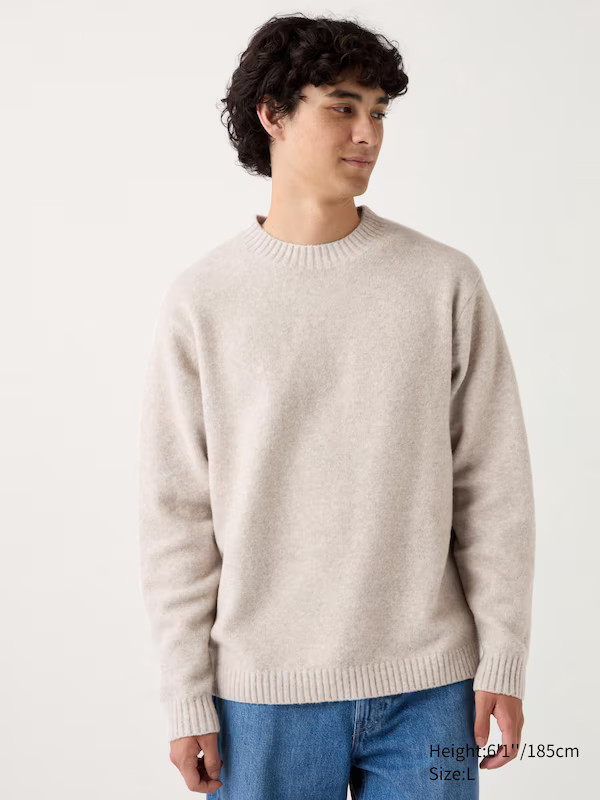 Souffle Crew Neck Sweater | UNIQLO (US)