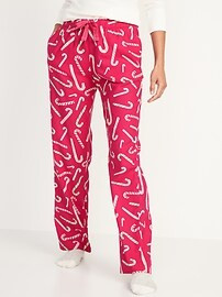 Printed Flannel Pajama Pants for Women | Old Navy (US)