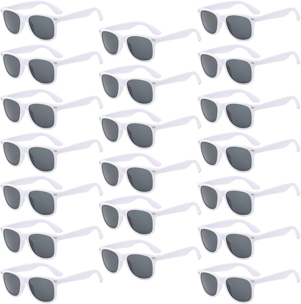 Pibupibu 10/20 paquetes de adultos al por mayor colores neón cuadrados estilo retro fiesta favor... | Amazon (US)