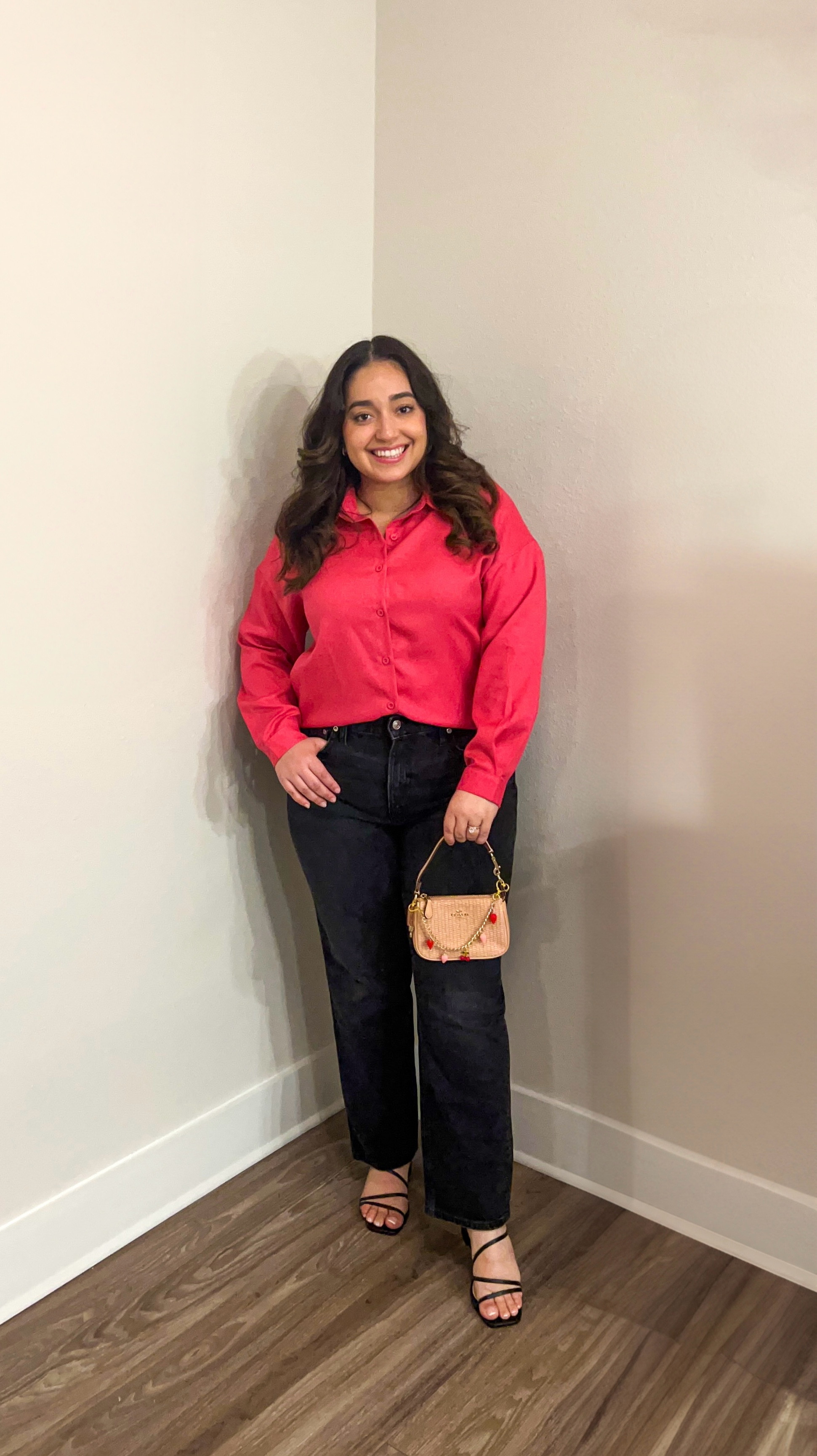 Just playing dress-up with what’s already in my closet—Valentine’s Day edition! How’d I do? 🤭 (coach purse is out of stock but I linked some similar items)

#LTKStyleTip #LTKFindsUnder50 #LTKMidsize