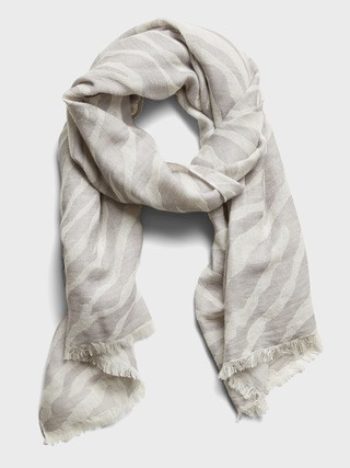 Zebra Scarf | Banana Republic (US)