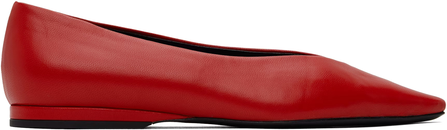 Loulou de Saison - Red Barsi Ballerina Flats | SSENSE