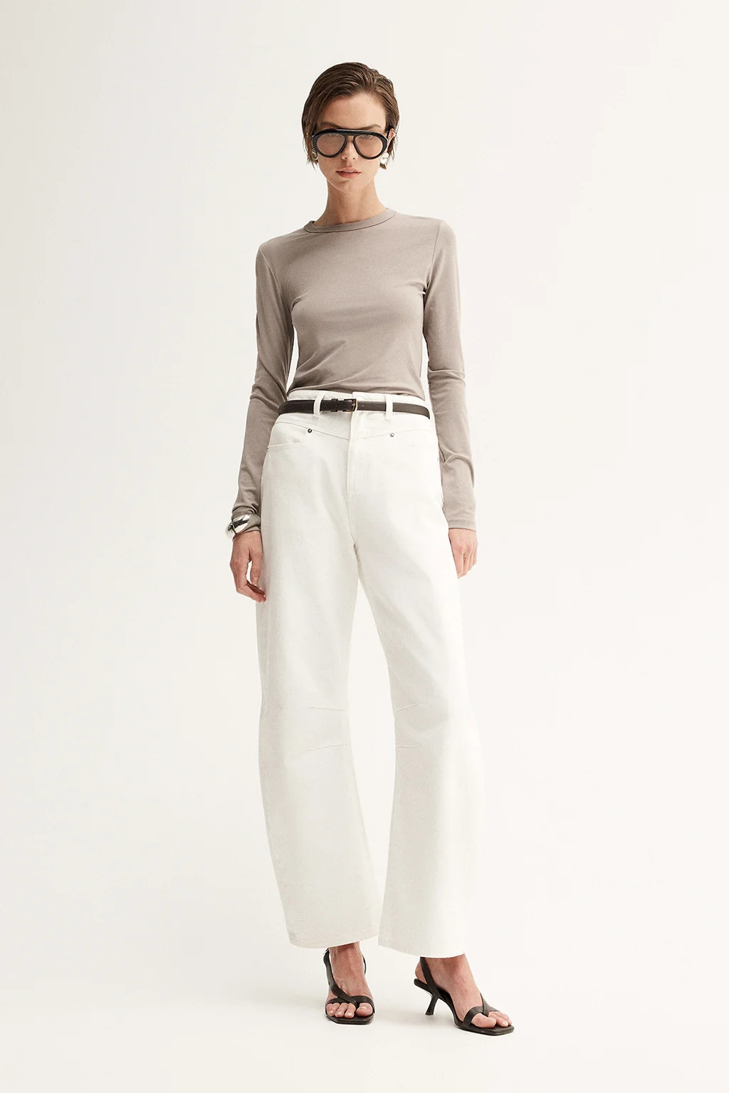 Sierra Top Almond Marle | Elka Collective