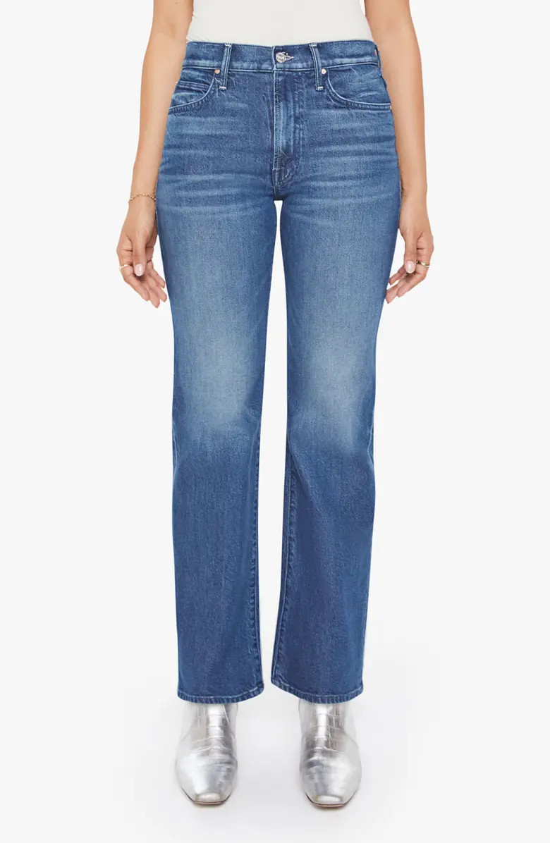Lil' Kick It High Waist Straight Leg Jeans | Nordstrom