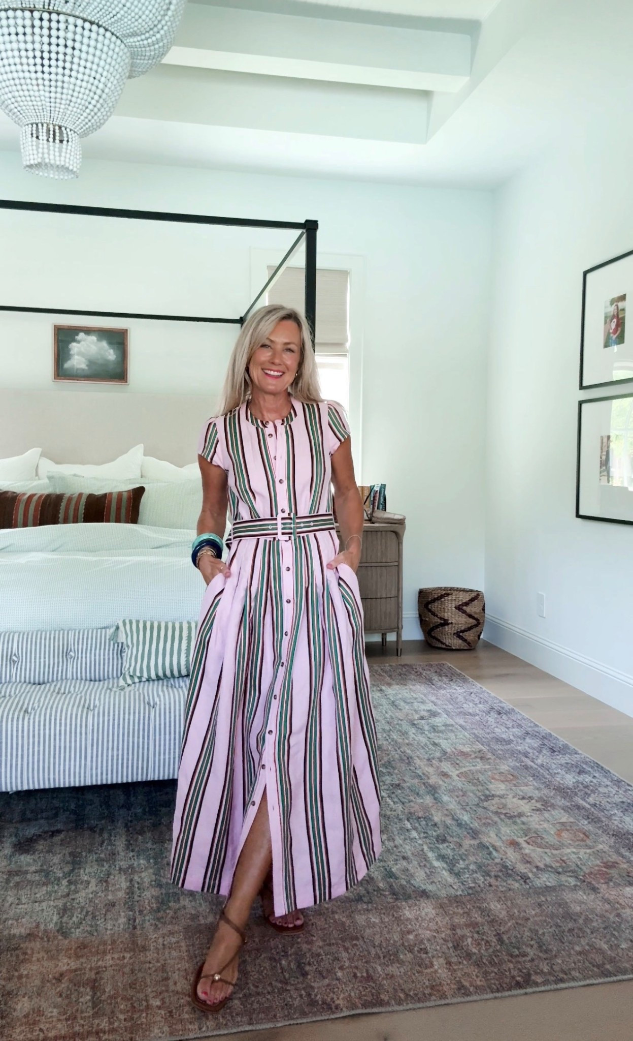 Already eyeing this striped shirt dress for Mother’s Day brunch! 
Dress: 0

#LTKSeasonal #LTKootd #LTKOver40