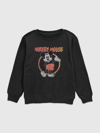 Kids Mickey And Friends Retro Mickey Graphic Crew Neck Sweatshirt | Gap (US)