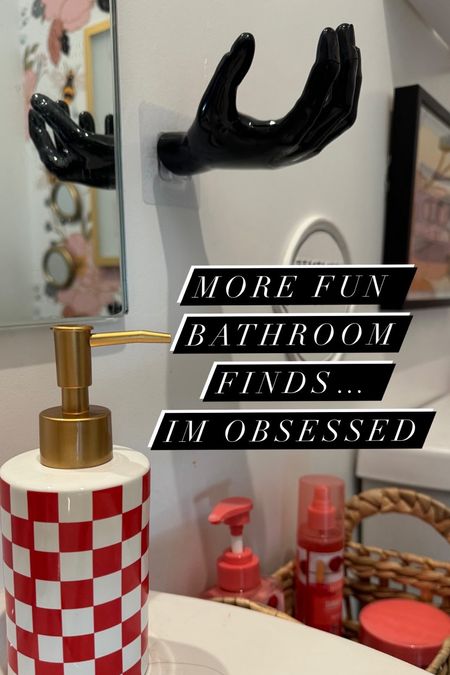 More cute bathroom finds… I’m OBSESSED 

#LTKstyletip #LTKhome #LTKfamily