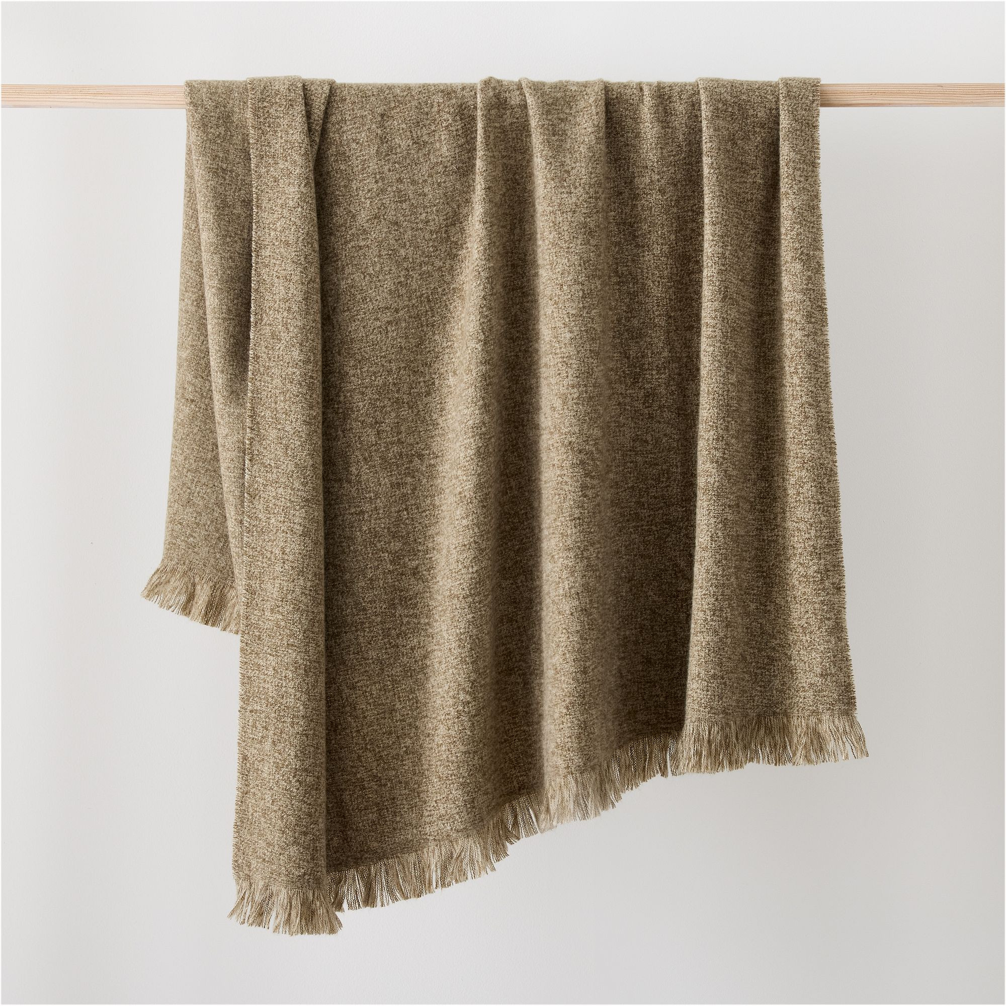 Brushed Woven Throw | West Elm (US)