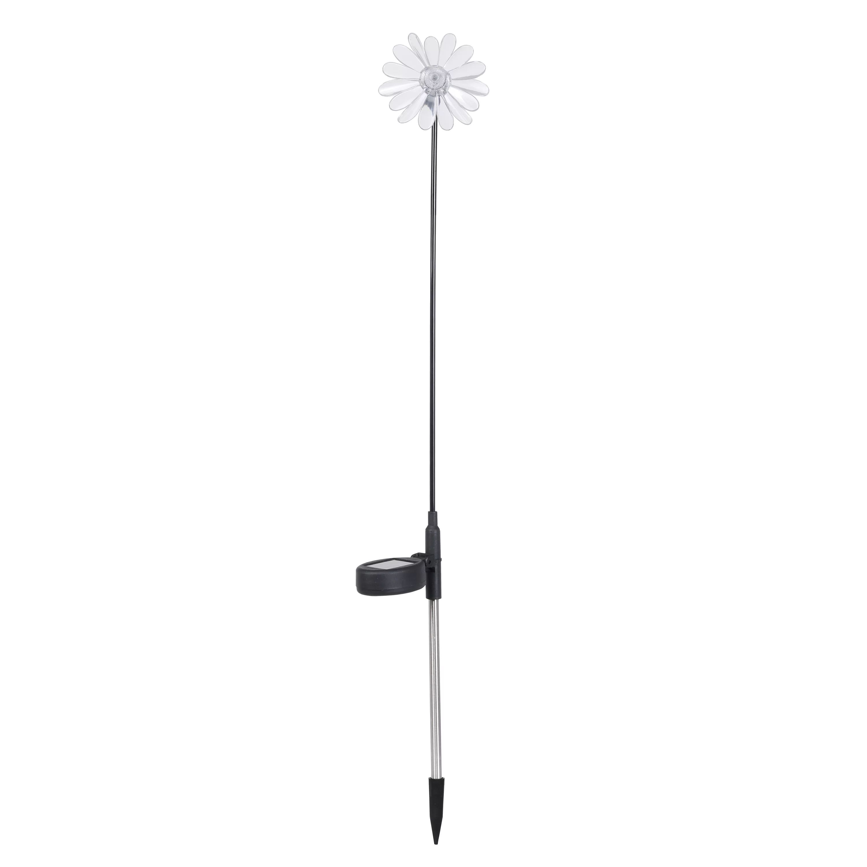 Mainstays 29" Solar Powered Plastic Garden Stake | Walmart (US)