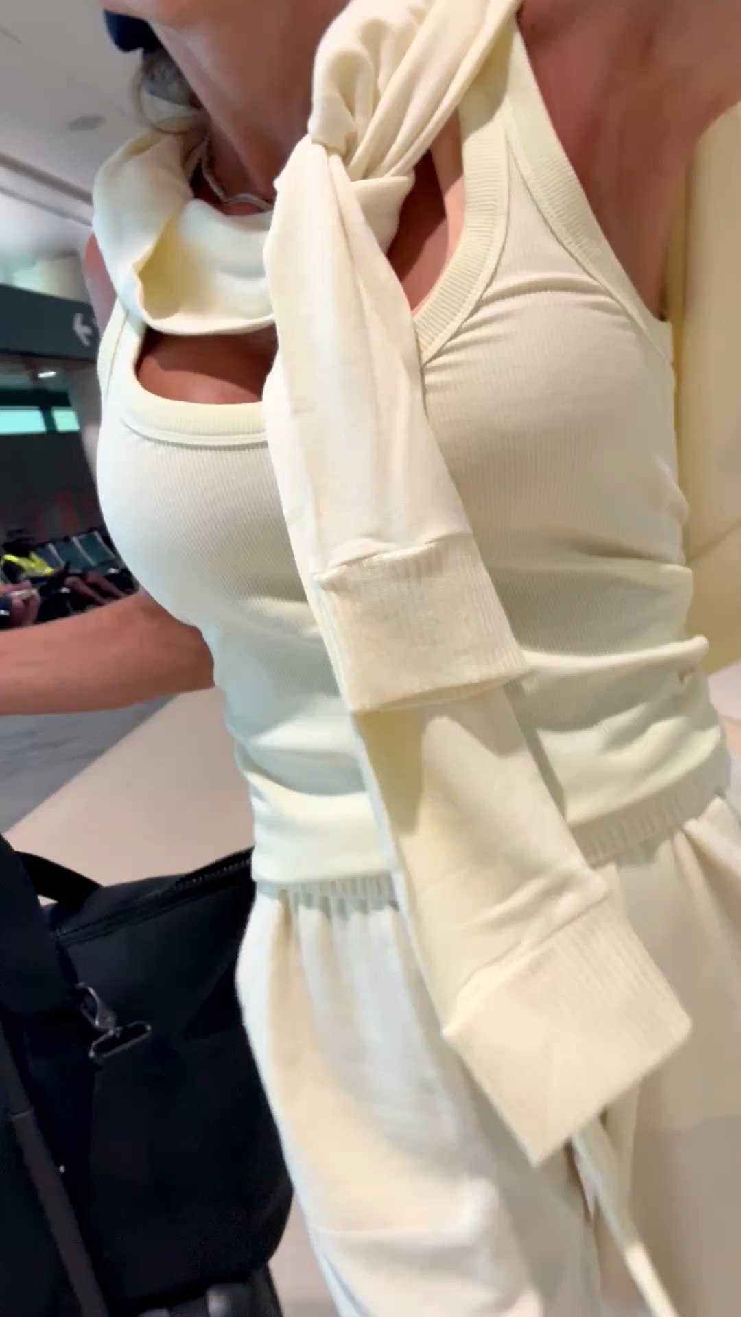 The softest butter yellow matching set I wore for a travel day. They feel like loungewear and are so cute 
My travel outfit, airport outfit

#LTKTravel #LTKootd