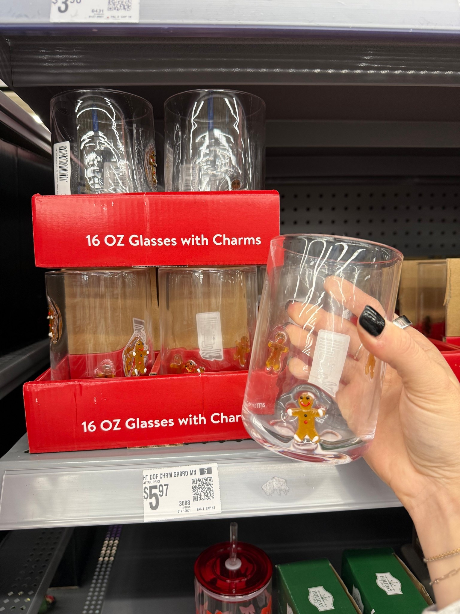 These icon glasses at Walmart are some of the best I’ve seen for the price! They’re taller, 16oz glasses and only $5.97! They have a gingerbread man, a tree, and a bow

#LTKHome #LTKSeasonal #LTKHoliday