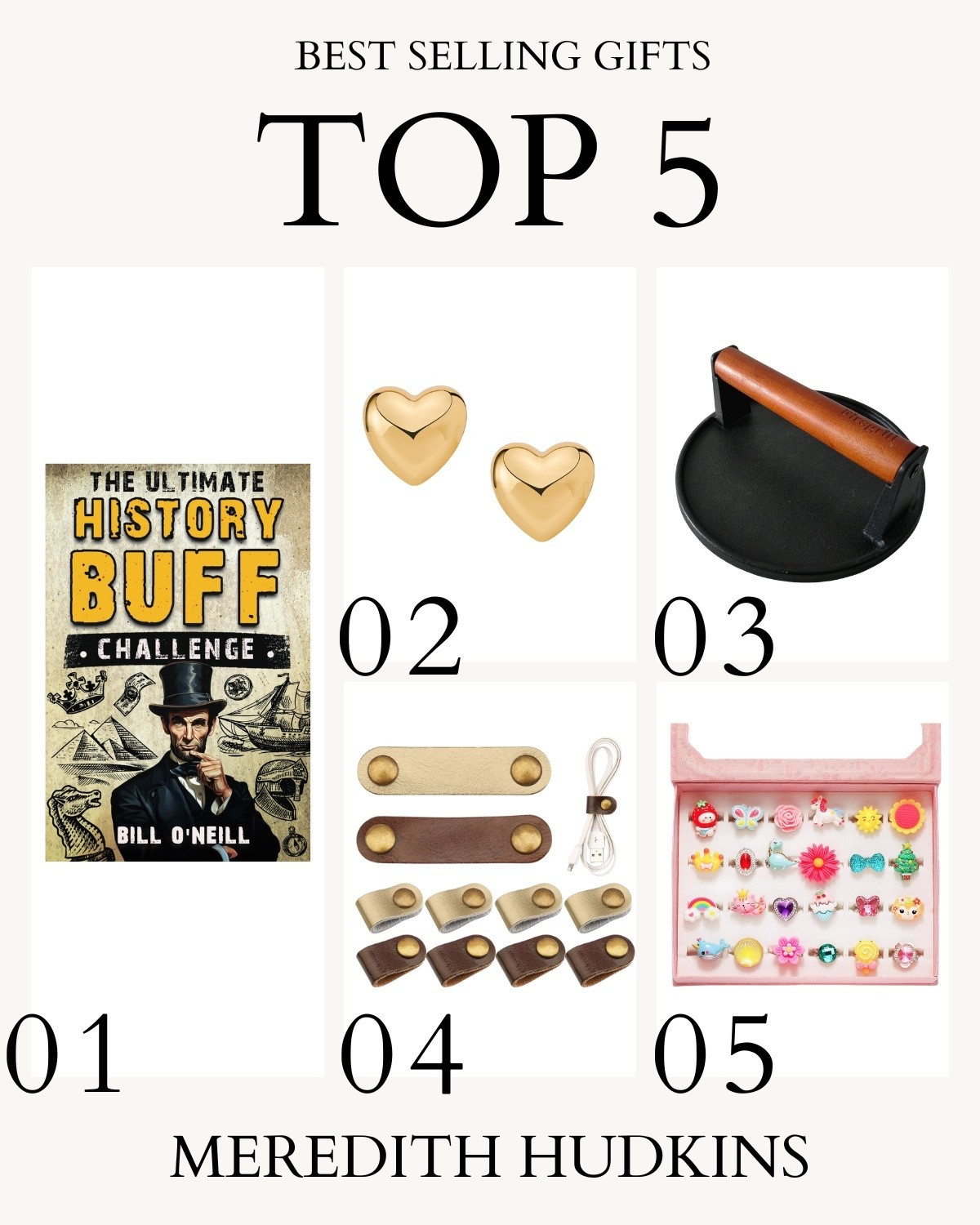 Top 5 Best Selling Gifts! 

#LTKHoliday #LTKFindsUnder50 #LTKGiftGuide