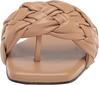 Vince Camuto Women's Antonni Woven Flat Sandal | Amazon (US)