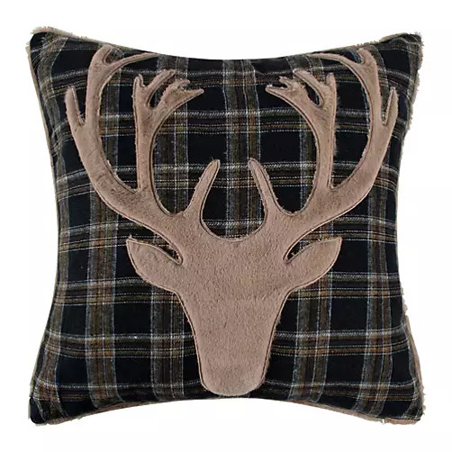 Lodge Toile Antler Pillow | Belk