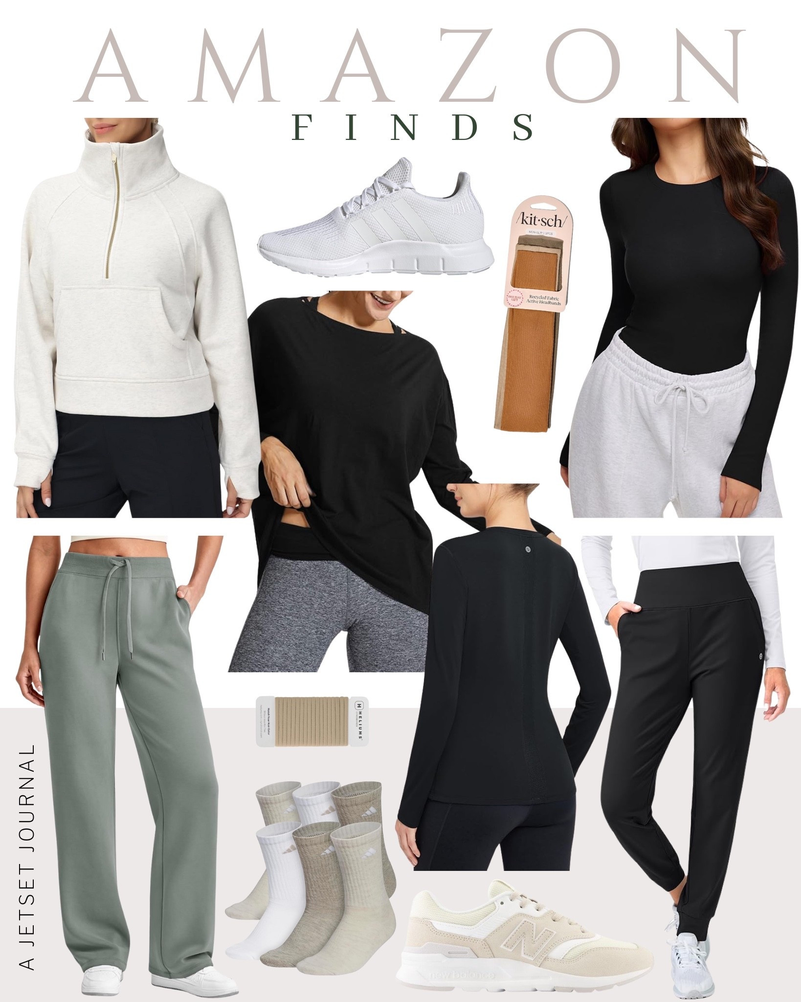 Create a full athleisure look with these cute fashion pieces!
comfy sweatpants, crop sweatshirts, workout pants, thermal pants, gym style, trendy athleisure, workout wear, activewear, casual style, sporty looks, amazon fashion, top picks, best seller, affordable style, fall to winter outfit

#LTKActive #LTKSeasonal #LTKFindsUnder50