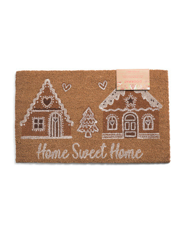 18x30 Home Sweet Houses Doormat | TJ Maxx