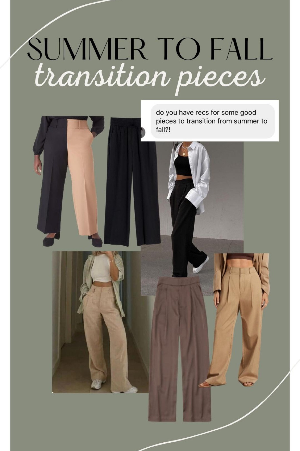 Trousers | plus size trousers | wide fit pants | fall clothing

#LTKSeasonal #LTKcurves #LTKstyletip