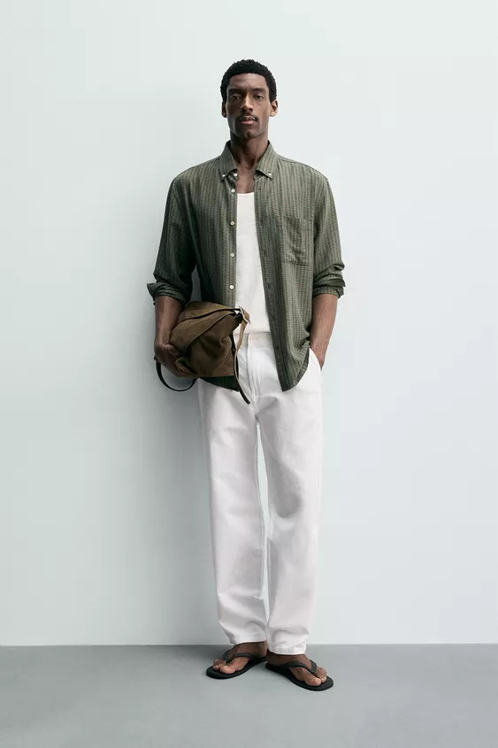 FLIESSENDE STRAIGHT FIT HOSE | Zara DE