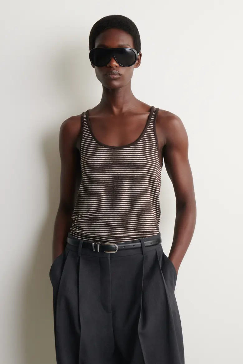 Linen-jersey Tank Top (Women) | Nordstrom | Nordstrom