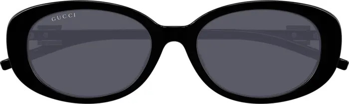 55mm Oval Sunglasses | Nordstrom