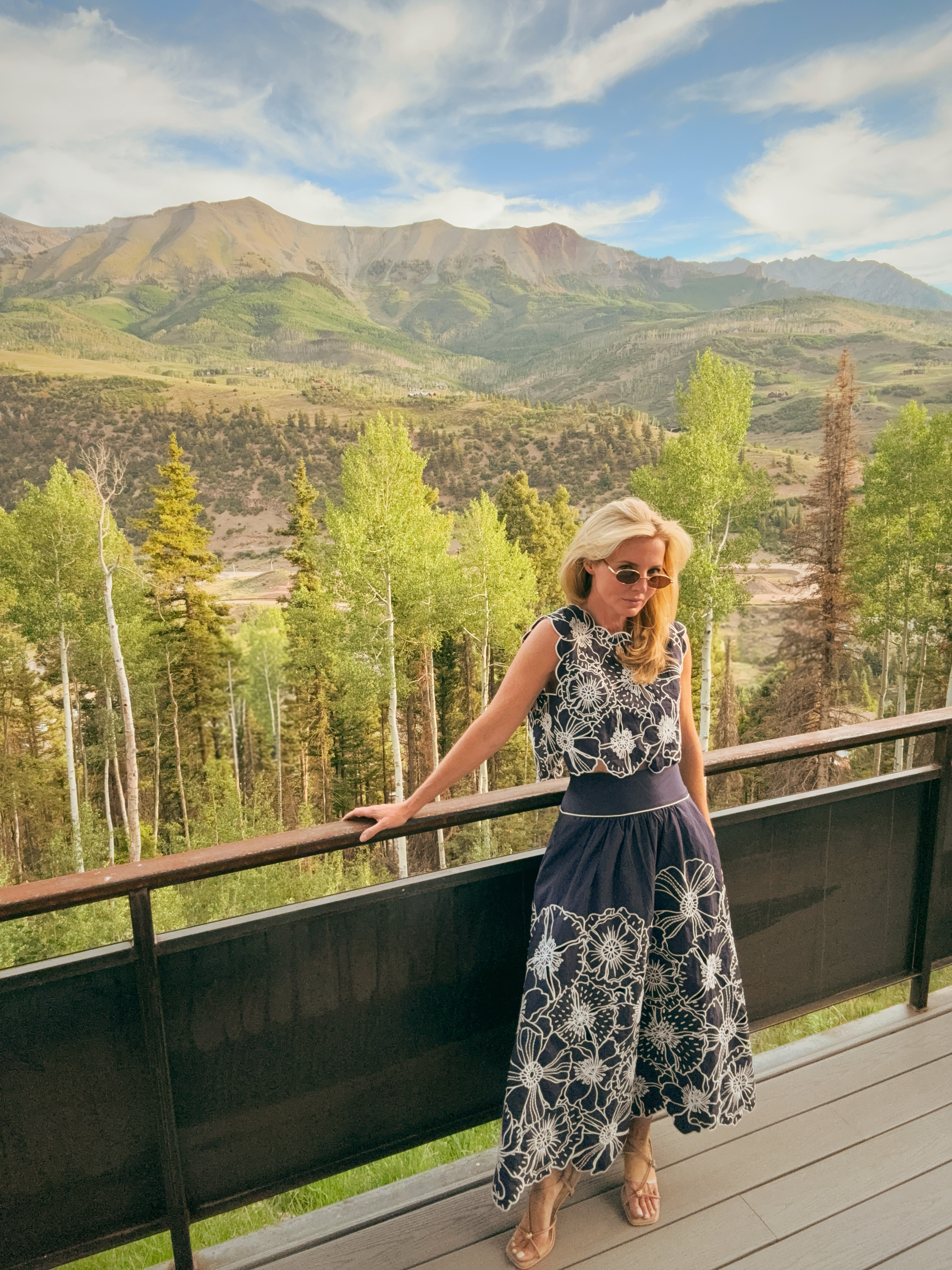 Farm Rio does something nobody else does; they make bold floral embroidery feel completely wearable!

This navy blue and white cotton matching set with white floral embroidery throughout is structured, feminine, and polished enough for a special occasion but easy enough for a summer dinner out. The fit is fitted through the bodice with a beautiful full midi skirt that moves beautifully. 

 #LTKdayinmylife #LTKgrwm #LTKOver40