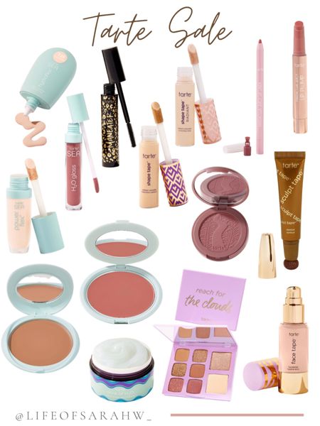 Some of my favorites from Tarte that are on sale! I am pretty sensitive to makeup and I’ve never had any issues with Tarte products. There Maneater mascara is my ABSOLUTE favorite!

#LTKunder50 #LTKsalealert #LTKbeauty