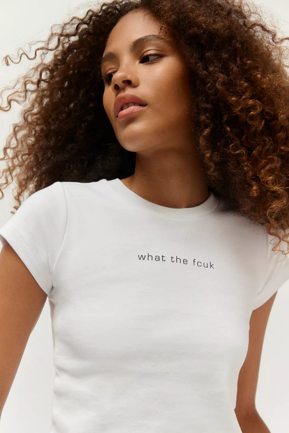 French Connection What The Fcuk Baby Tee | Urban Outfitters (US and RoW)